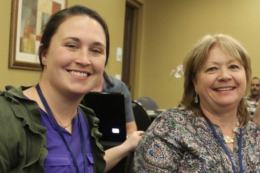 Ashley Rumple and Janine Tillman